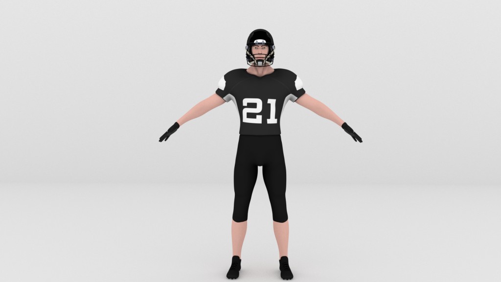 American Football Player preview image 2